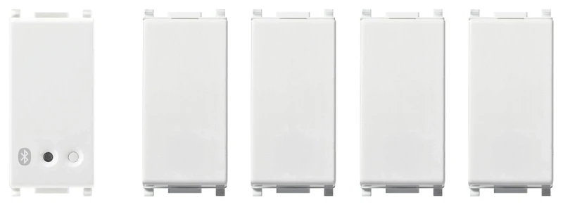 Vimar 0K14592.01 Plana Kit IoT 4 Diverters and Connected Actuator View Wireless Remote Control with Dual Bluetooth 5.0 and Zigbee 3.0 Technology