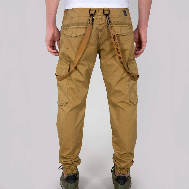 Alpha Industries Men's Utility Casual Trousers Pants, Khaki, W38