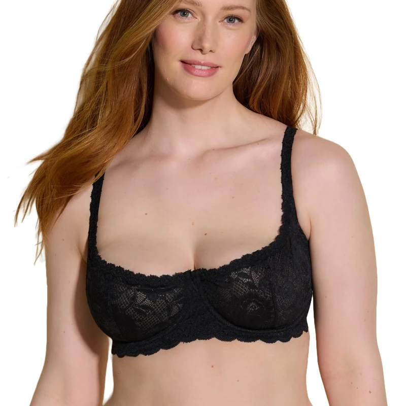 Cosabella Women's Say Never Balconette Bra, Black, 30C