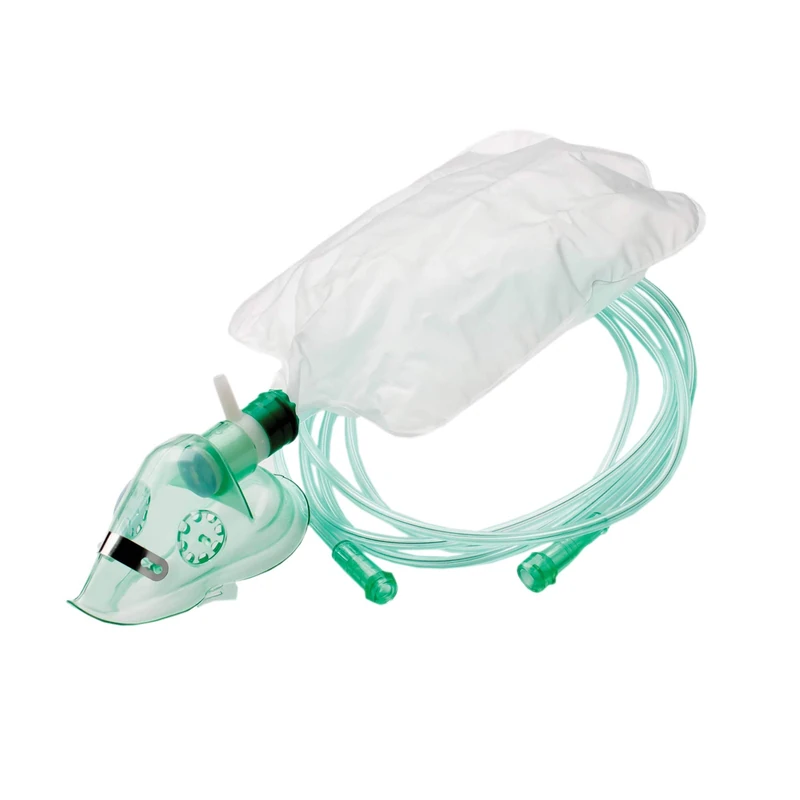 Zarys MTW-XL Non Rebreather Mask with Tube, Sterile, XL, Pack of 50