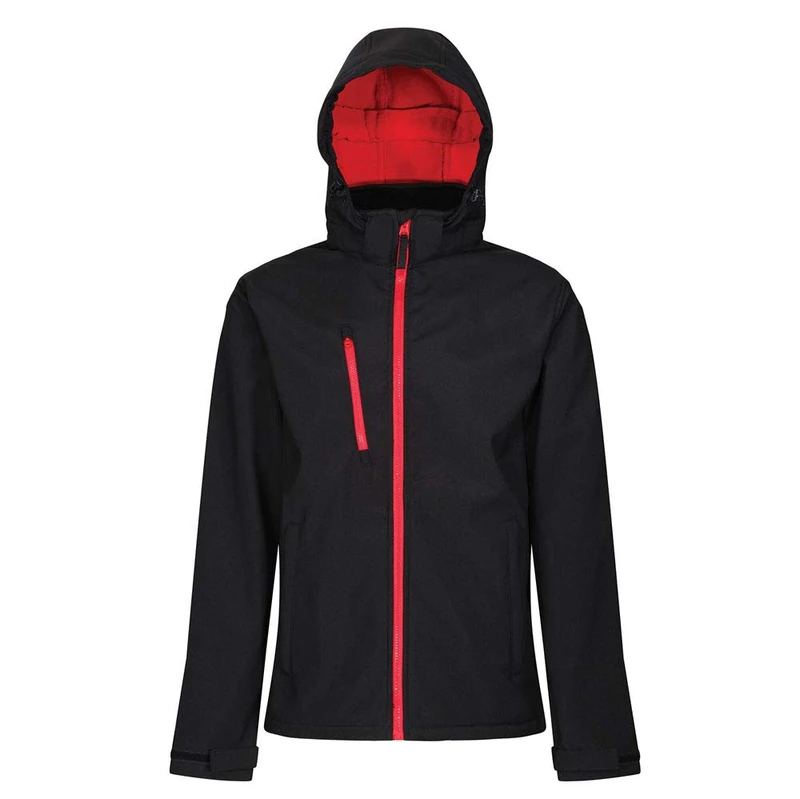 Regatta Professional Men's Venturer 3 Layer Printable Hooded Softshell Jacket