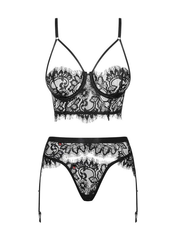 Obsessive Lingerie-E31382 Black S/M