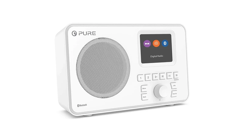 Pure ELAN-ONE FM/DAB+ Radio with Bluetooth - White