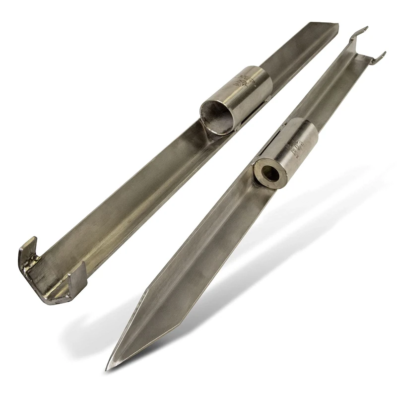 Black Cat Premium Stainless Steel Rod Holder Catfish Fishing Accessories Bench Fishing Various 0.85 m