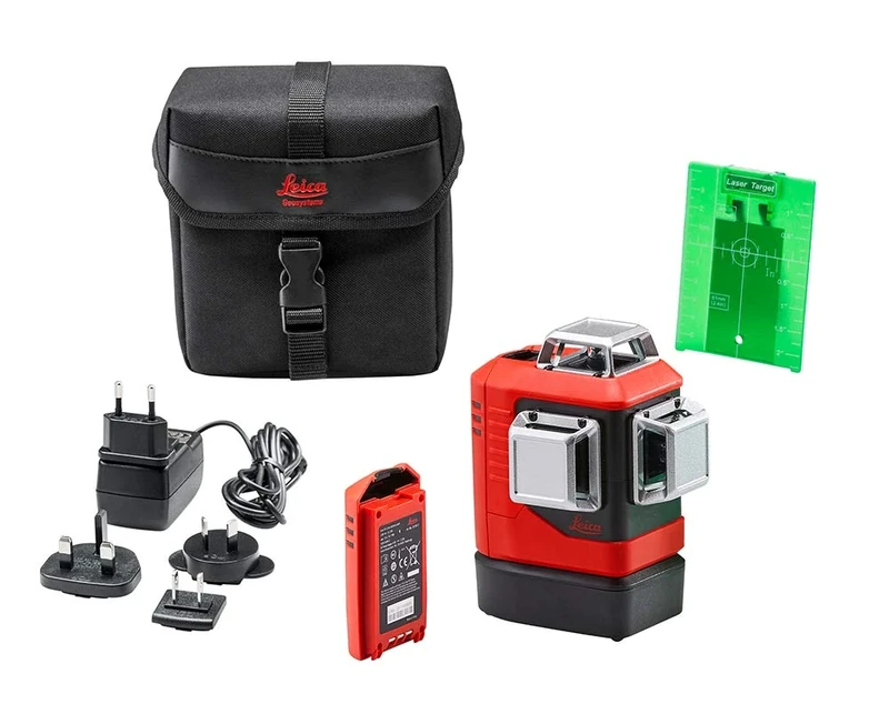 Leica Lino L6Gs – Green Multi-line Laser with Ultra-Power Laser diodes and Li-Ion Battery