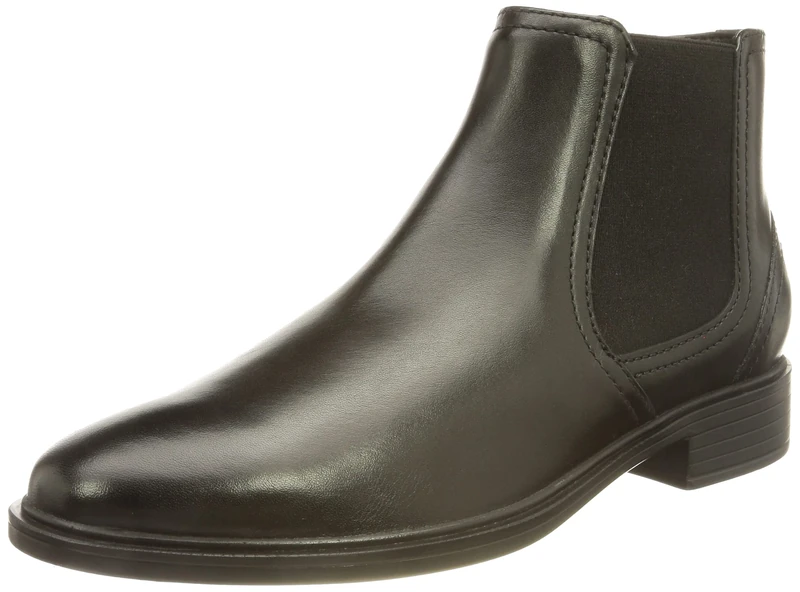 Geox Men's U Gladwin Ankle Boots, Black, 7 UK