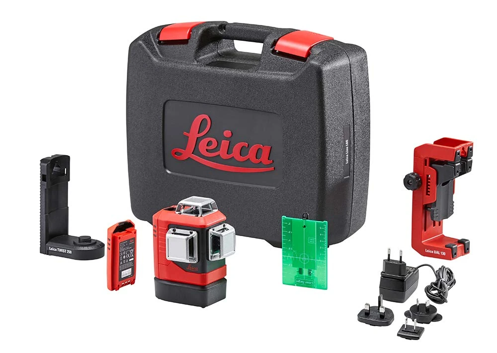 Leica Lino L6G – Green Multi-line Laser with Ultra-Power Laser diodes and Li-Ion Battery
