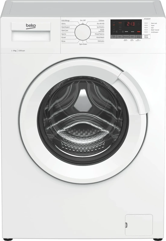 Beko WTL92151W 9kg Washing Machine - 1200 rpm - White - B Rated