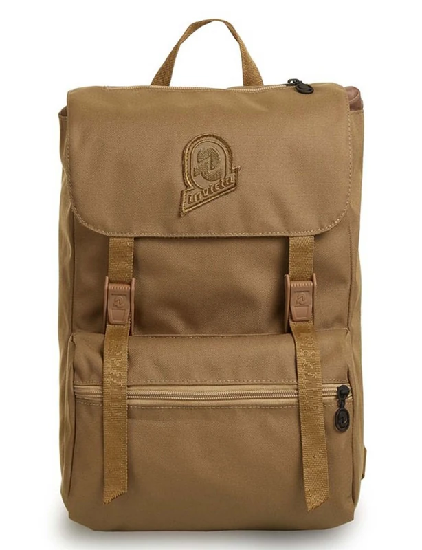Invicta Backpack, JOLLY SOLID S Knapsack, Casual Daypack, Unisex, For Office, Day Trips & Commuting, For School, Sport, Free Time, Italian Design, beige