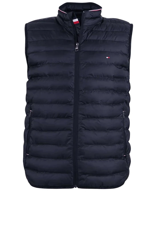 Tommy Hilfiger Men’s Quilted Gilet, Blue (Desert Sky), S