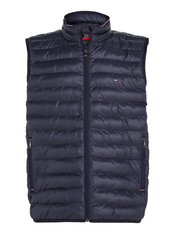 Tommy Hilfiger Men’s Quilted Gilet, Blue (Desert Sky), XS