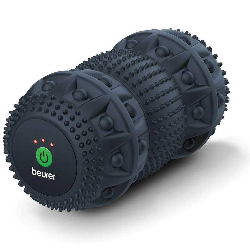 Beurer MG35 Deep Roll Vibrating Massage Roller For Fascia And Trigger Point Massage, 3 Intensity Settings, Versatile Use For A Deep Penetrating Massage