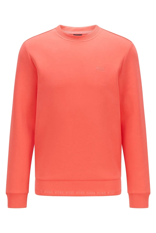 BOSS Men's Salbo 1 Sweatshirt, Open Red646, XXXL