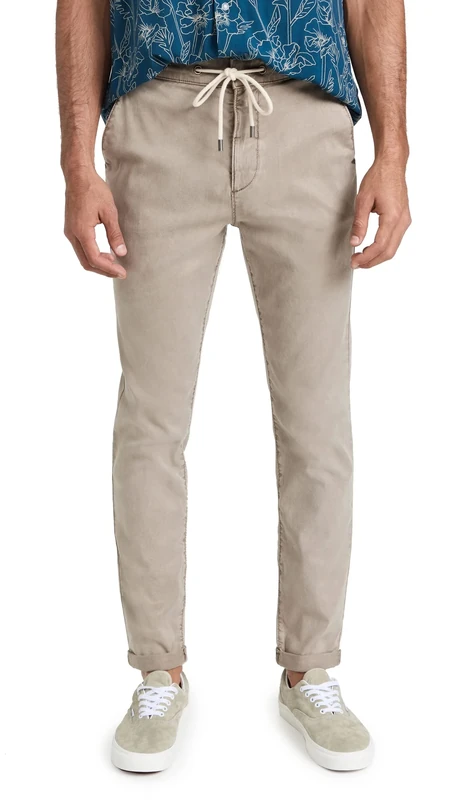Paige Men's Fraser Jogger Pants, Vintage Coastal Beige, 33