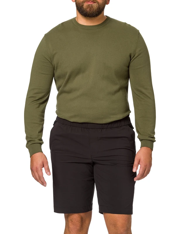 BOSS Men's Liem Comfort Bermudas, Black1, 56