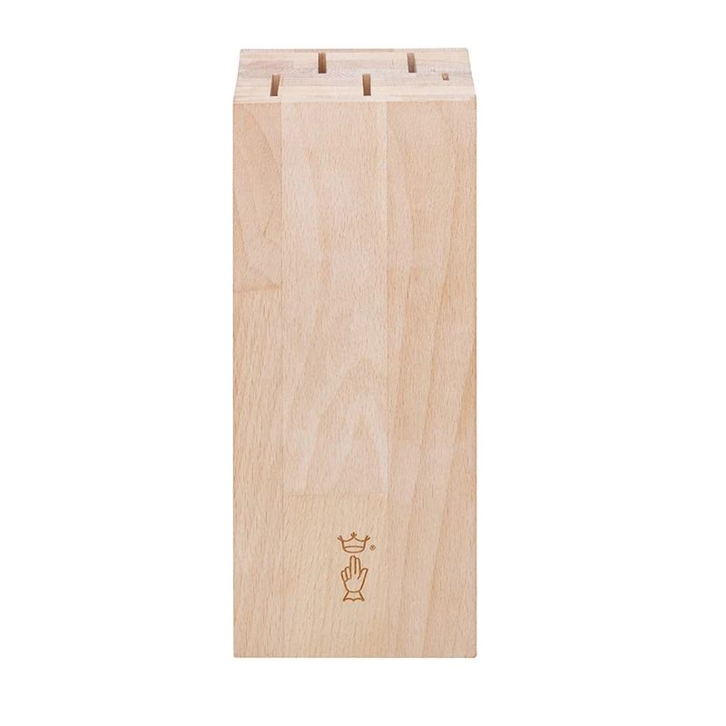 Opinel 254566 Knife Block, Wood, Black