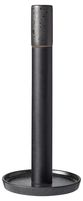 BITZ Kitchen Roll Holder Black