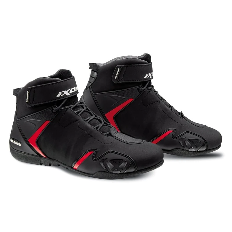 Ixon GAMBLER WP SHOES MAN BLACK/RED 40