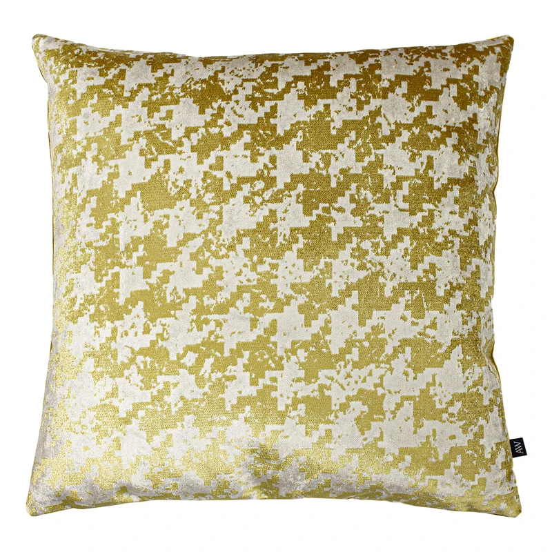 Ashley Wilde Nevado Feather Filled Cushion, Gold, 50 x 50cm