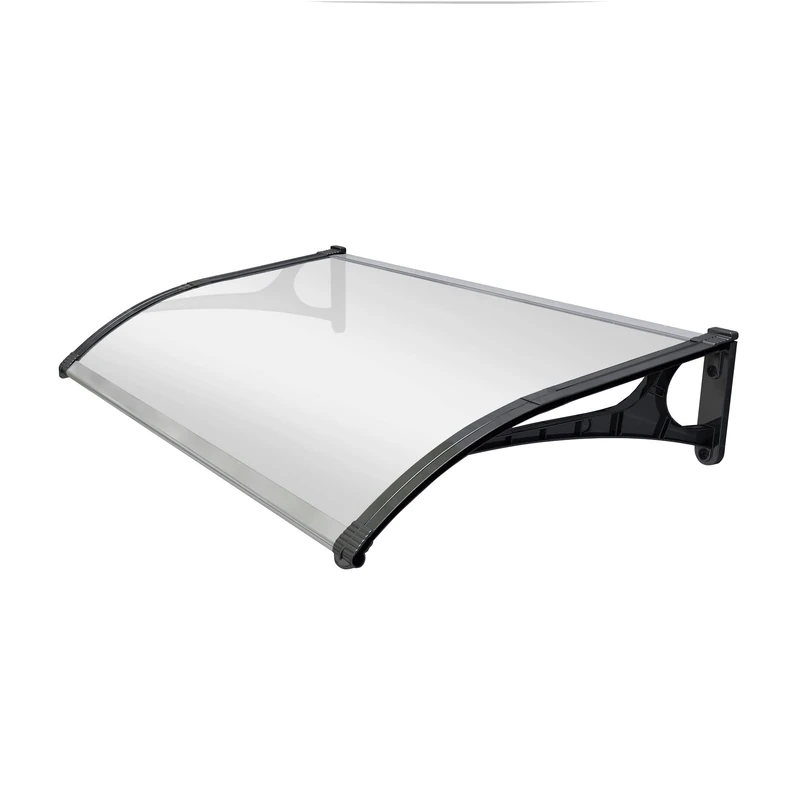 SmartSun Evoke Aluminium Canopy 150 x 80 cm Thickness 2.7 mm Ultra Resistant Roof Door Protection