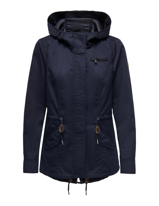 ONLY Onllorca Canvas Parka CC OTW Übergangsjacke Women's, Blue, M