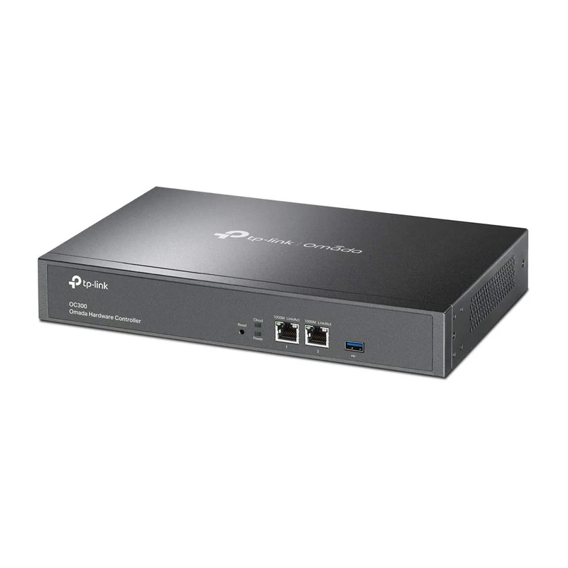 TP-Link OC300 Hardware Controller, 2 xGigabit Ports, USB 3.0 port, for auto backup, Real-Time Network Topology,Free Cloud and Centralized Management, Easier Network Maintenance, Omada App