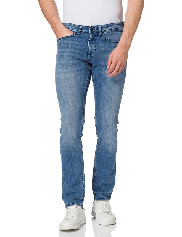 BOSS Men's Delaware BC-L-P Jeans, Bright Blue430, 3534