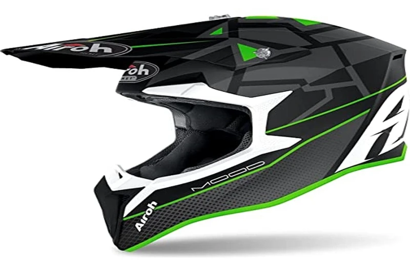 Airoh Helmet Wraap Mood Green Matt M