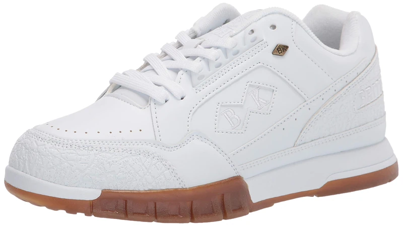 British Knights Men's Metros Sneaker, White/Gum, 10.5 UK