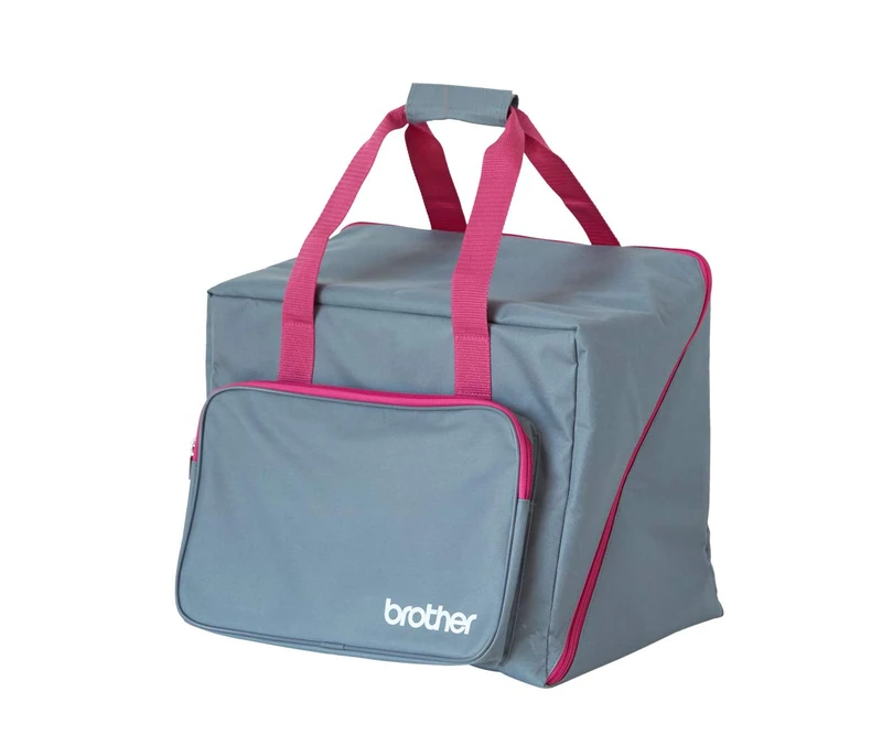Brother - Overlock Bag - Grey/Pink
