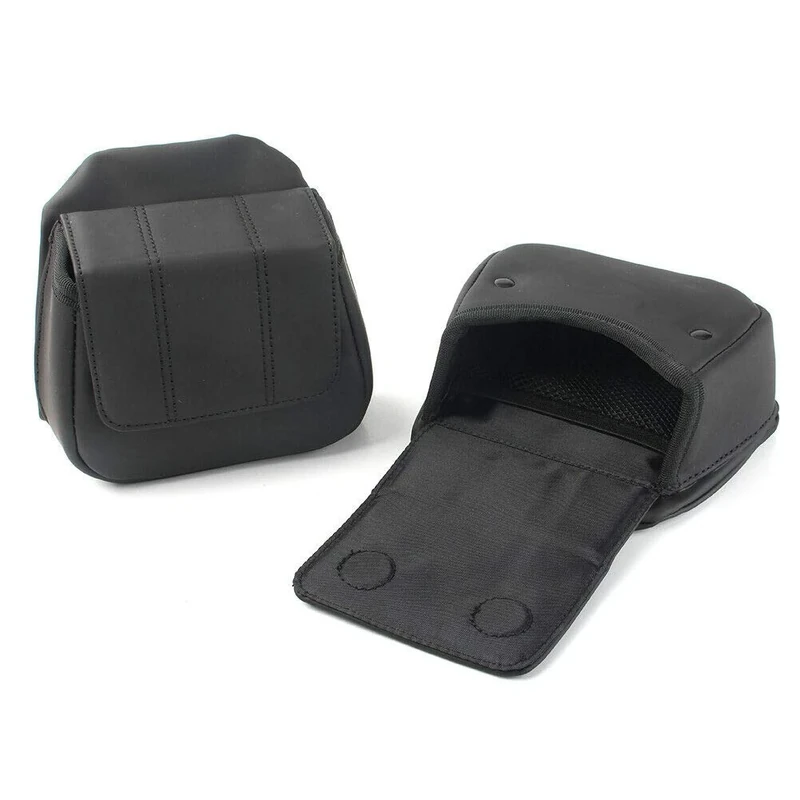 ONETK Pair of Lower Fairing Panels Storage Pouches,Fairing Lower Door Pockets fits for Harley Davidson Touring Road Glide Street Glide Trike Tri Glide 2014-2020