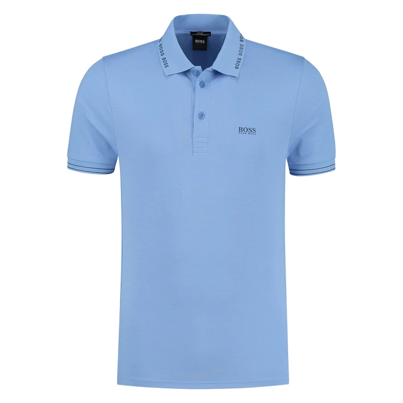 BOSS Men's Paule Polo Shirt - Blue - L