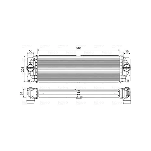 Valeo Intercooler, Engine Cooling 818341