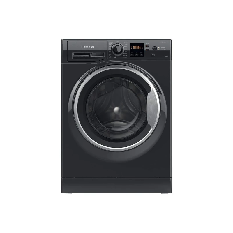 Hotpoint 10kg 1400rpm Freestanding Washing Machine - Black