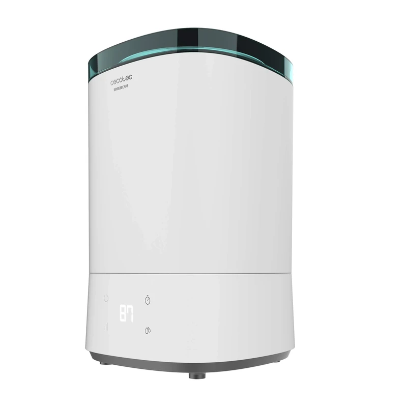 Cecotec BreezeCare 3000 Humidifier, 5.5 Litres, Humidification 330 ml/h, Ceramic Filter, Autonomy up to 24h, 3 Speeds, Timer, Coverage up to 30 m²