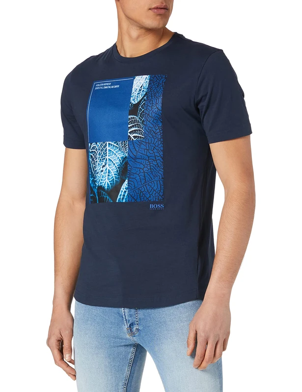 BOSS Men's T-Shirt, Navy410, 3XL