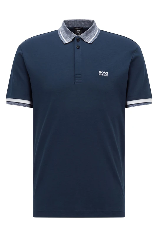 BOSS Men's Polo Shirt, Navy410, XS