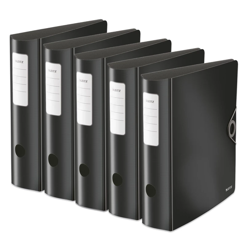 Leitz Quality Folder, 180° Active Solid Wide Black