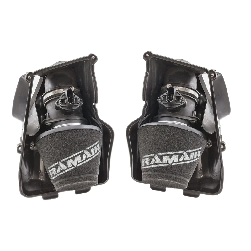 Pair of Ramair Panel Foam Air Filter Element for Audi S6 5.2 FSI V10 2006-11