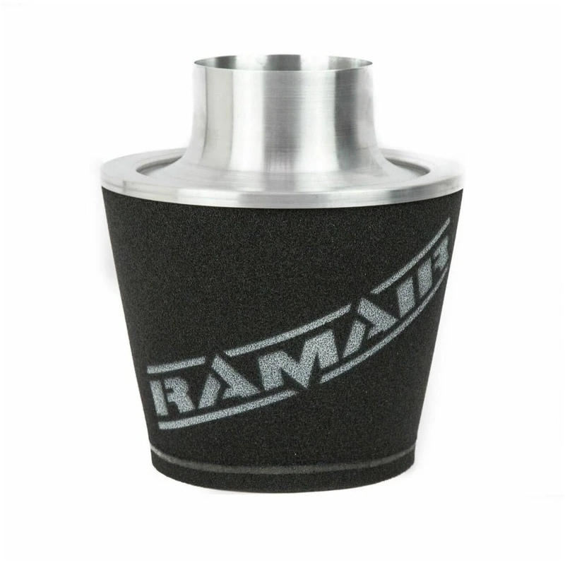 Ramair High Flow Foam Air Filter Intake - Universal 100Mm Neck Aluminium Filter