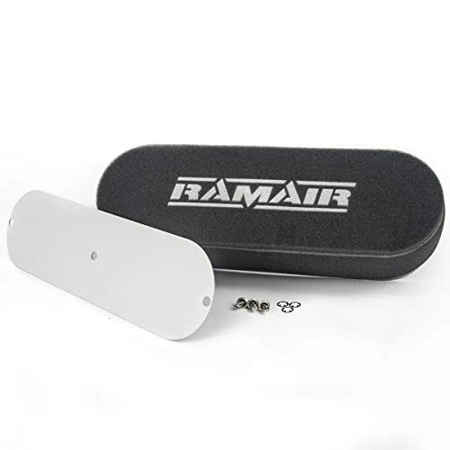 RAMAIR Twin Carb Air Filters With Baseplate MG B SU HS4 Bolt On Foam