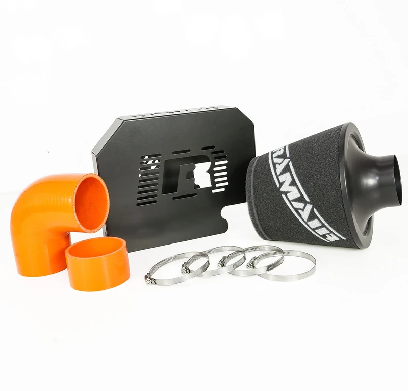 Ramair Air Filter Intake Kit, ECU Bracket & Orange Hoses - Ford Focus ST 225 mk2