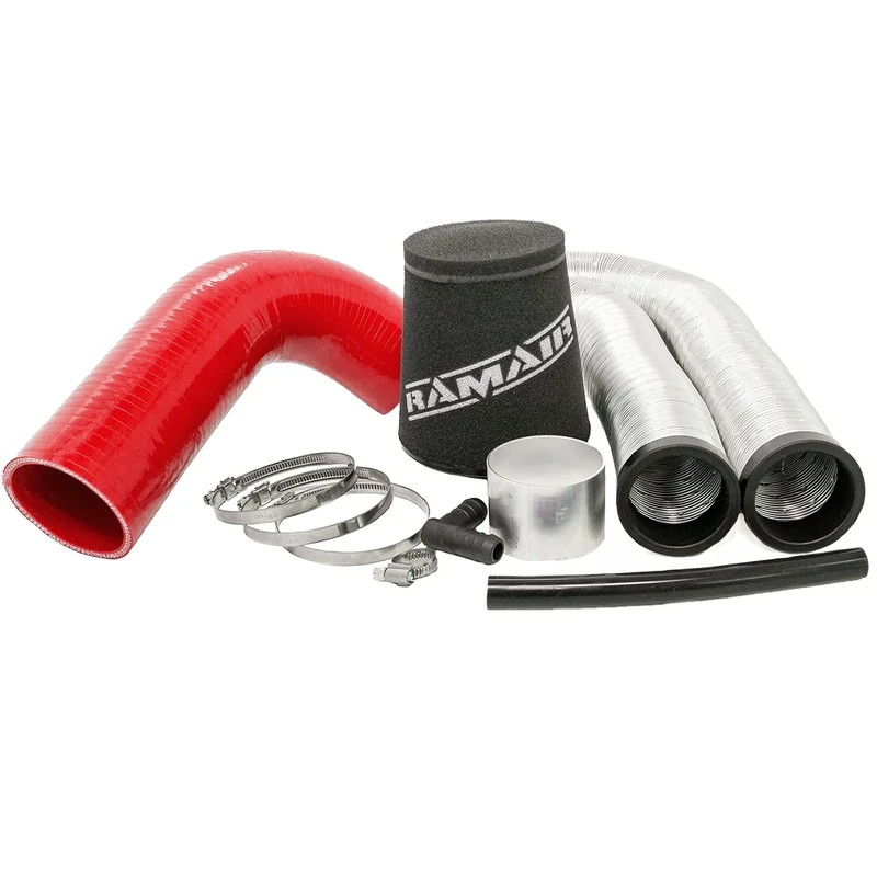 Saxo VTS & Pug 106 GT RAMAIR Cone Induction Air Filter Kit c/w Red Silicone Hose