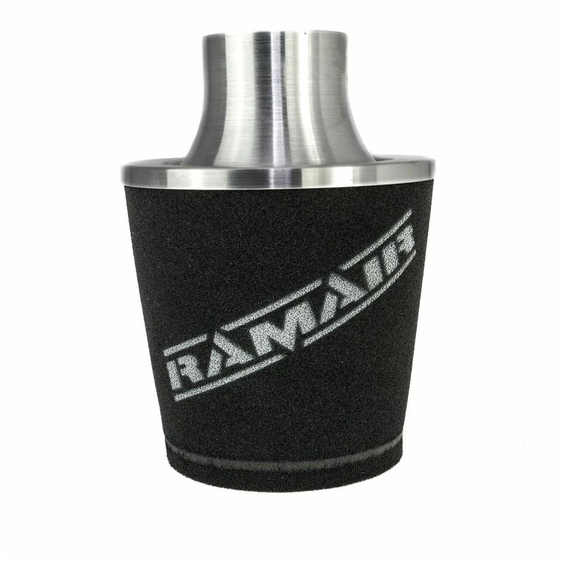 Ramair Universal Air Filter 70Mm Od Neck Aluminium Intake Silver