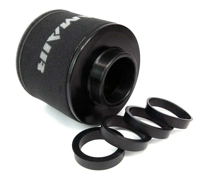 FB-104-R - 90mm/85mm/80mm/76mm/70mm ID Neck - Polymer Base Neck Cone Air Filter - Universal