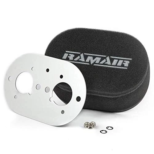 RAMAIR Carb Air Filters With Baseplate Weber 40 IDF 25mm Bolt On