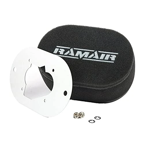 RAMAIR Carb Air Filters With Baseplate Weber 32/34 DATR 65mm Bolt On