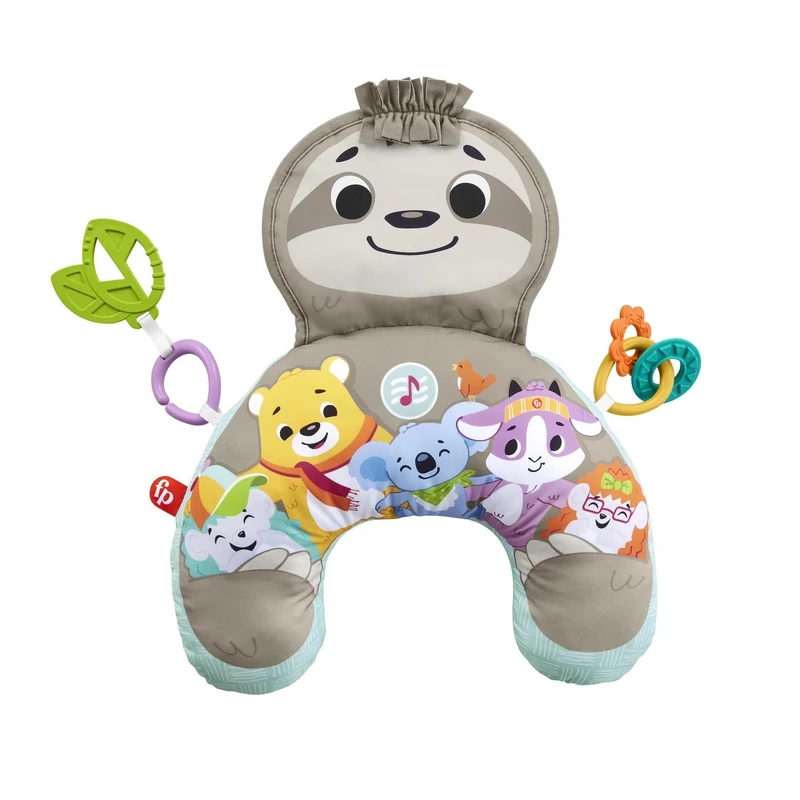 Fisher-Price Music and Vibe Sloth Tummy Wedge - Baby Support - Image 1