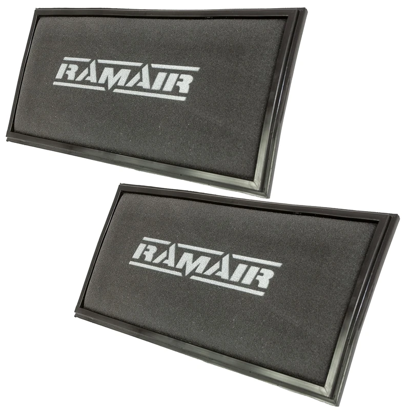 Pair of Ramair Replacement Panel Air Filter for Cayenne VW Touareg Range Rover