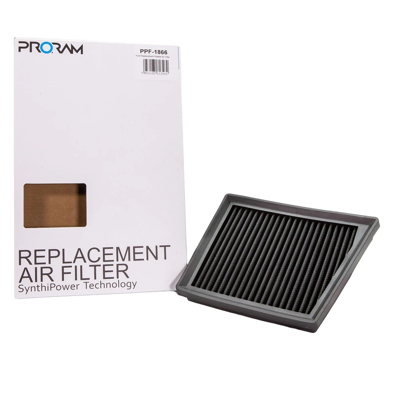 Ramair Performance Pleated Performance Replacement Panel Air Filter for Ford Fiesta 1.6 ST 1.0 Eco